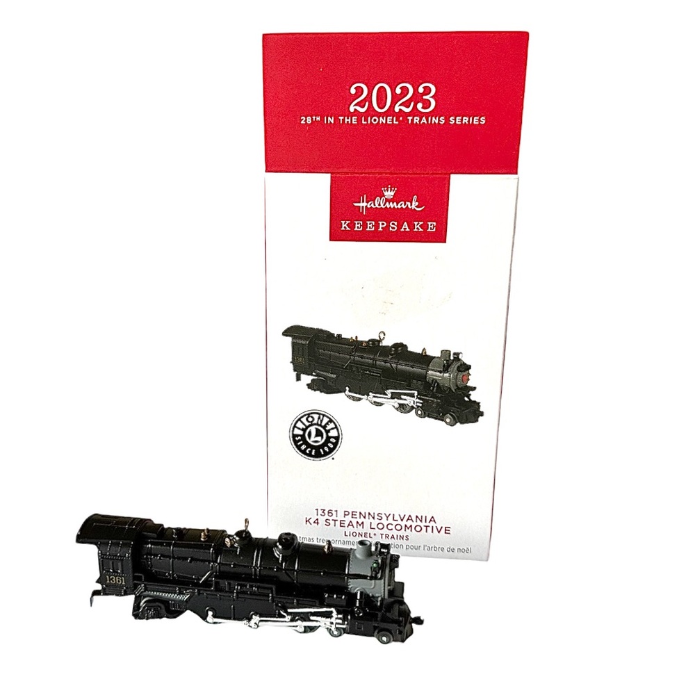 Hallmark Lionel 1361 Pennsylvania K4 Steam Locomotive Christmas Ornament 2023